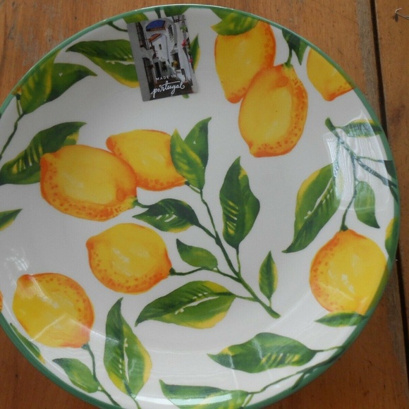 Cmg Dining Cmg Pasta Bowls 95 Portugal Lemons Poshmark